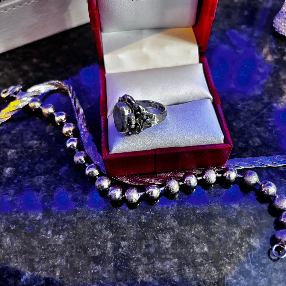 π925 SILVER POISON RINGπVERY COOL RING. ππππππ΄ππππππππ - Picture 3 of 9